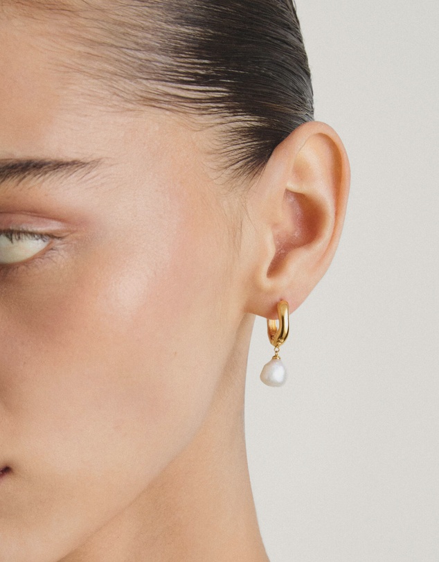 THOMAS SABO - THOMAS SABO Hoop earrings pearl