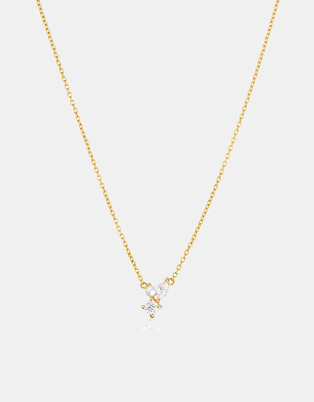 Sif Jakobs - Adria Tre Piccolo Necklace Gold