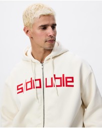 S Double - Block Zip Hoodie