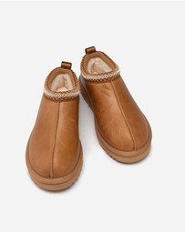 Ozwear Connection Uggs - Ugg Sydney Oiled Leather Slipper (Water Resistant)
