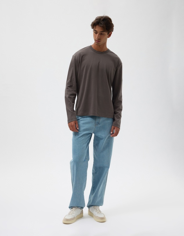 AERE - Relaxed Long Sleeve Cotton Tee