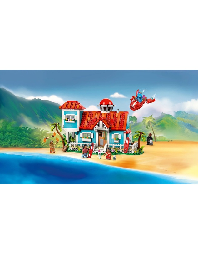 LEGO - 43268 Lilo and Stitch Beach House