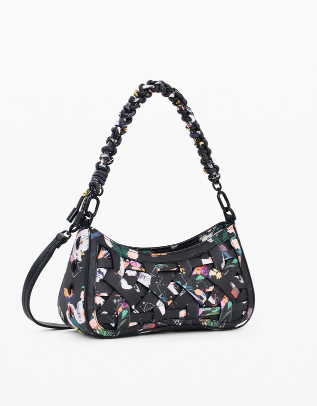 Desigual - Small braided collage bag