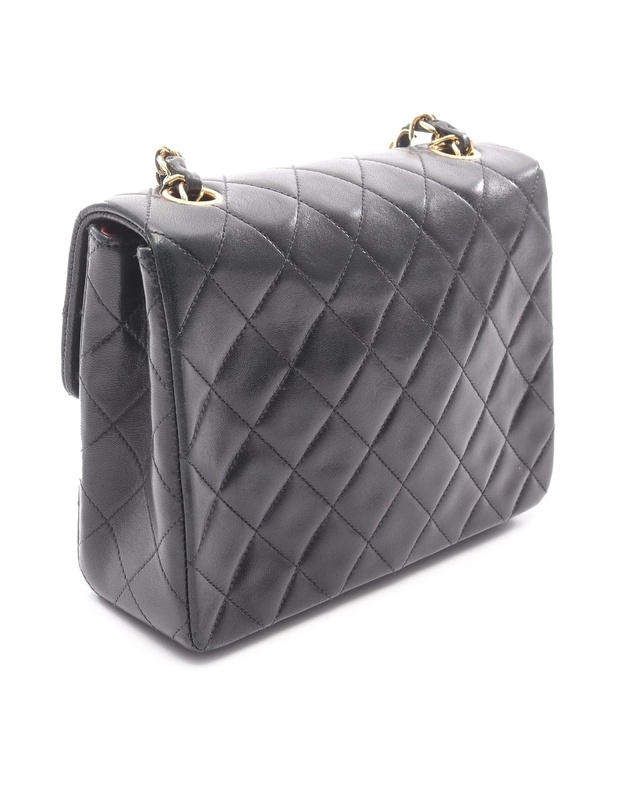 Pre-Loved by Azura Reborn - Pre-Loved Mini Square Classic Lambskin Single Flap