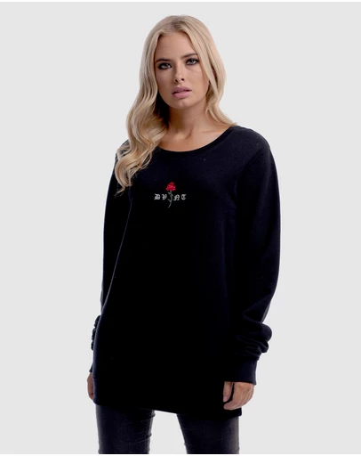 DVNT - Barbed Rose Crewneck