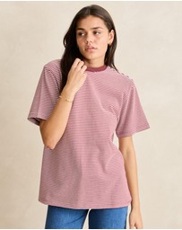 Rhythm - Essential Stripe SS T-Shirt