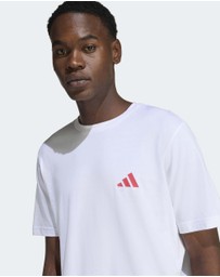 adidas Sportswear - I LIKE THE STRIPES GRAPHIC T-SHIRT Mens
