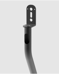 iWorld - Kanto SLH Universal Height Adjustable Speaker Stands for Satellites up to 4.1 kg - Black, Pair