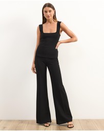 Atmos&Here - Gia Square Neck Knit Top