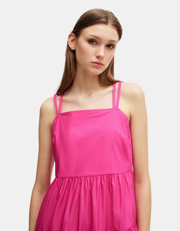 BOSS - Cotton Poplin Maxi Dress
