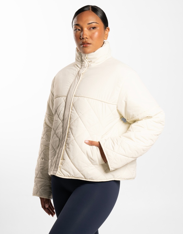 Active Basics - Quilted Puffer - Off-White