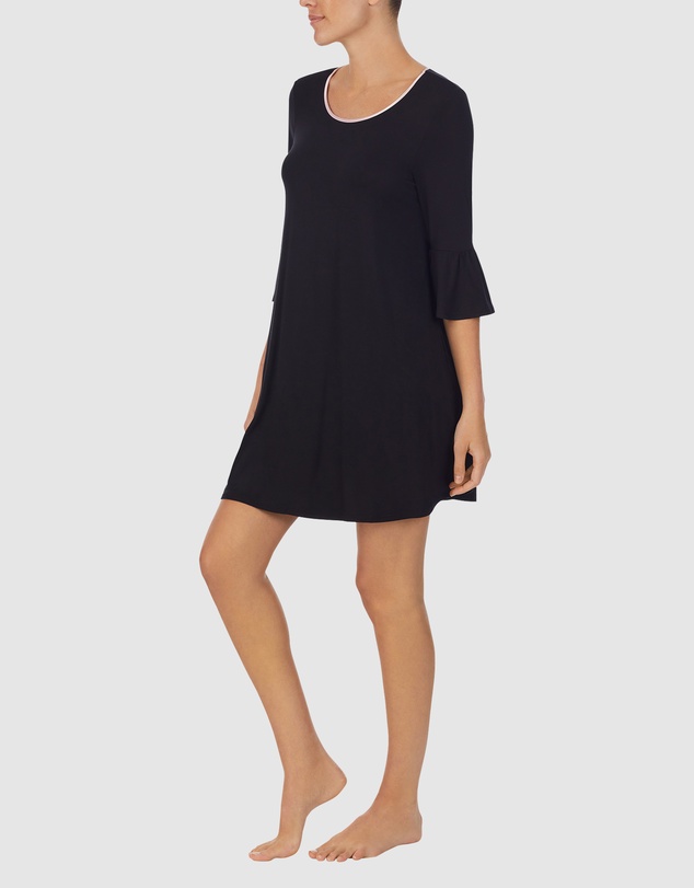 Kate Spade - Modal Jersey 3/4 Sleeve Short Sleepshirt Nightgown
