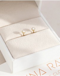 Luna Rae - Solid Gold - Hilo Studs