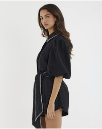 Amelius - Chloe Stitch Detail Linen Shirt
