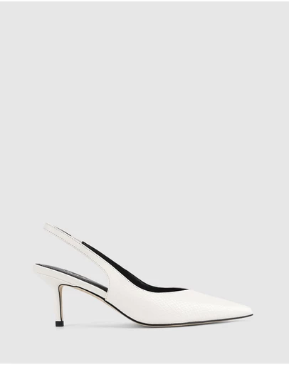 Siren - Yory Slingback Kitten Heels