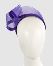 Fillies Collection - Purple Headband Fascinator