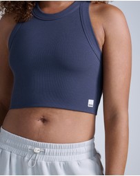 2XU - Fluid Tencel Ribbed Crop Tank