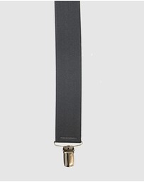 Buckle - Australian Made Plain Y Back Braces. 35mm width.