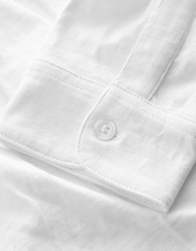 Seasalt - Seasalt Cornwall White Teasel Head Jersey Shirt