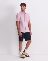 Sportscraft - Short Sleeve Linen Shirt