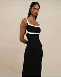 BY JOHNNY. - Saraya Scoop Split Dress