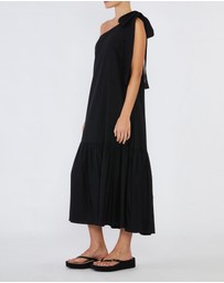 Amelius - Aruba Linen One Shoulder Dress