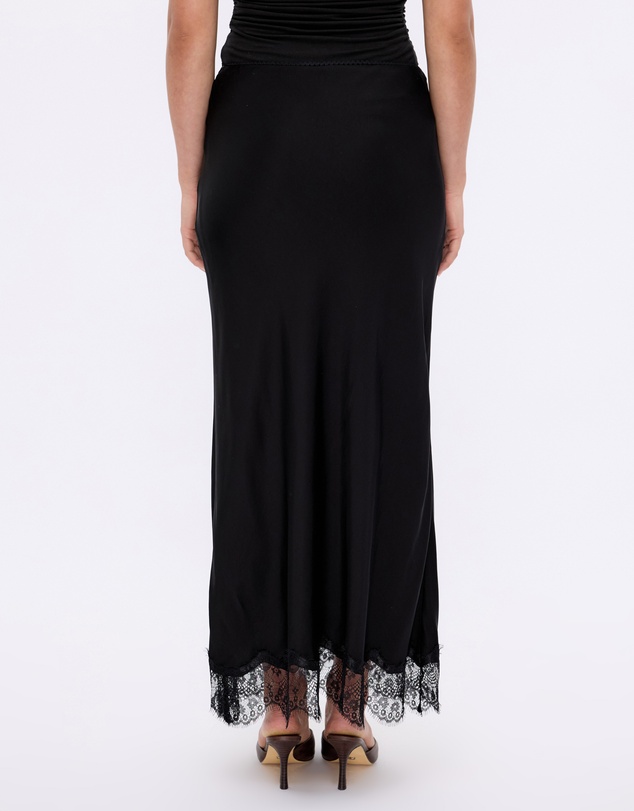 Minima Esenciales - Maely Lace Midi Skirt