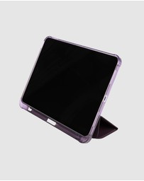Tucano - Tucano Satin Folio Case Plum for iPad 10th Gen 10.9 2022 with Pencil Holder and Stand