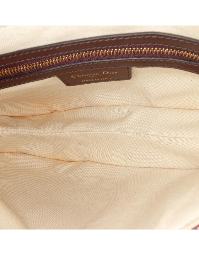 Pre-Loved by Azura Reborn - Pre-Loved Oblique Canvas Saddle Bag
