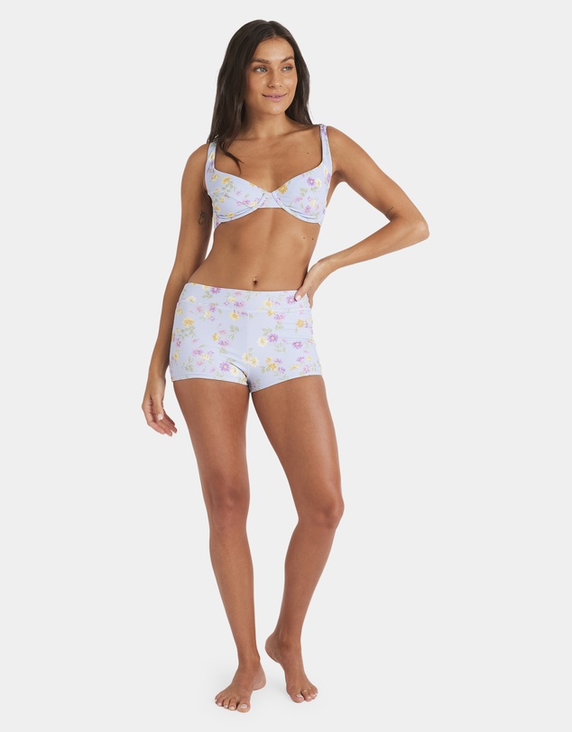 Roxy - Womens Wildflower High Waist Bikini Bottom