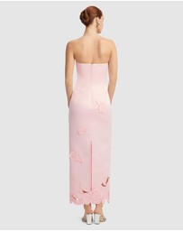 LEO LIN - Rayna Applique Bustier Maxi Dress