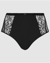 Sans Complexe - Suzan Lace & Microfiber High Waist Brief