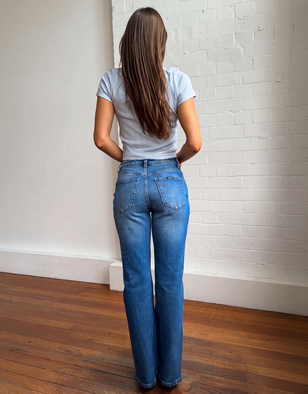 Rolla's - Midtown Bootcut Jeans - Reign
