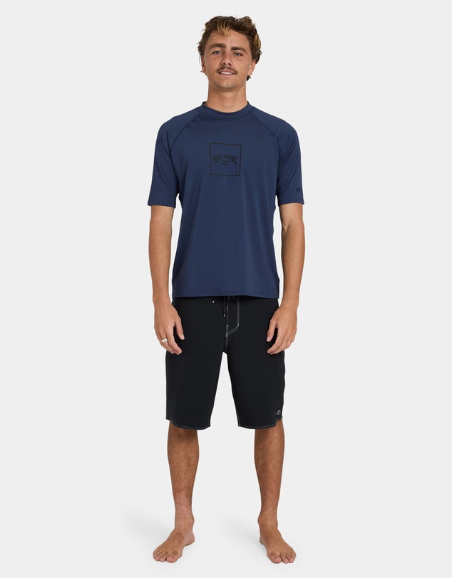 Billabong - Mens Boxed Arch Short Sleeve Rashguard