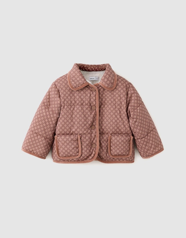M.N.G - Rose Puffer Coat