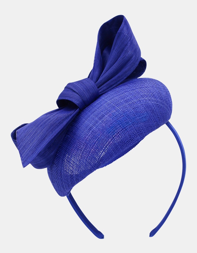 Morgan & Taylor - Rosie Fascinator in Cobalt Blue