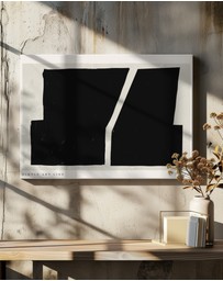 Olive et Oriel - Simple Artline No33 by Treechild Art Print