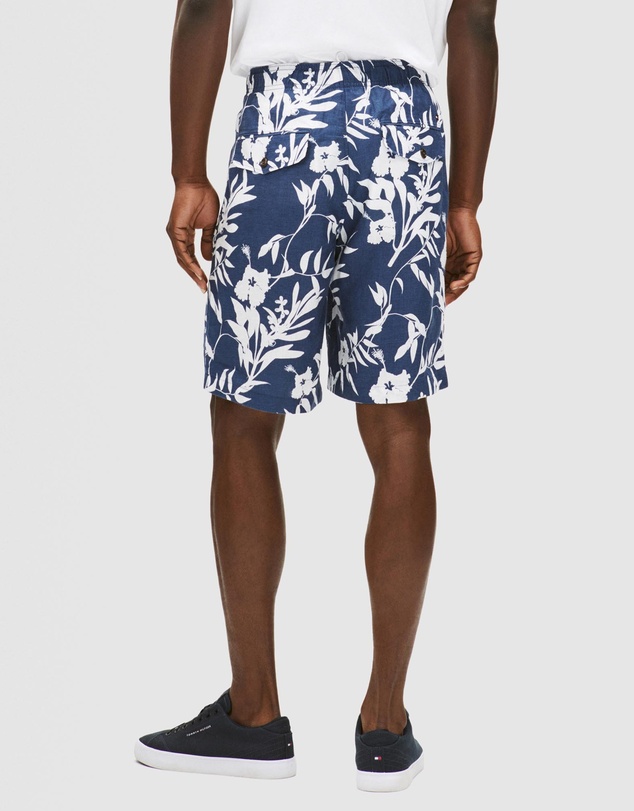 Tommy Hilfiger - Harlem Linen Print Shorts