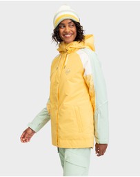 Roxy - Womens Highridge Hoodie Technical Snow Jacket