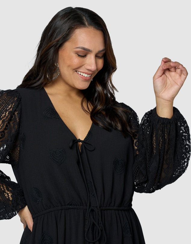 The Poetic Gypsy - Whispering Winds Maxi Dress