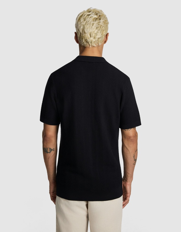 yd. - Josh Knitted Polo Shirt