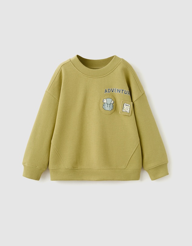 M.N.G - E-Ready Sweatshirt - Babies-Kids