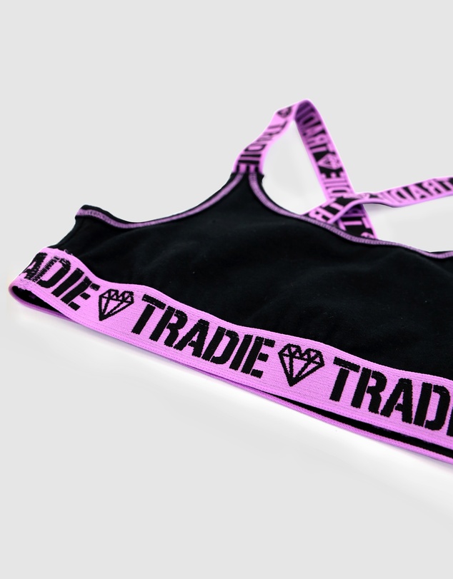 TRADIE - TRADIE Girls 4pk Cross Back Crop