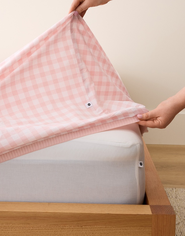 Sheet Society - Leo Washed Cotton Fitted Sheet Set