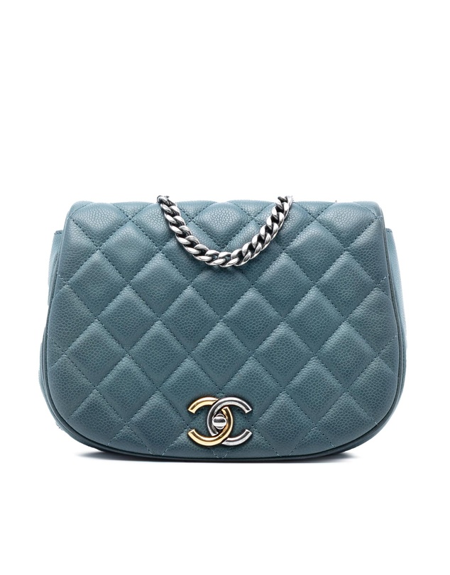 Pre-Loved by Azura Reborn - Pre-Loved Small Quilted Caviar Casual Pocket Flap