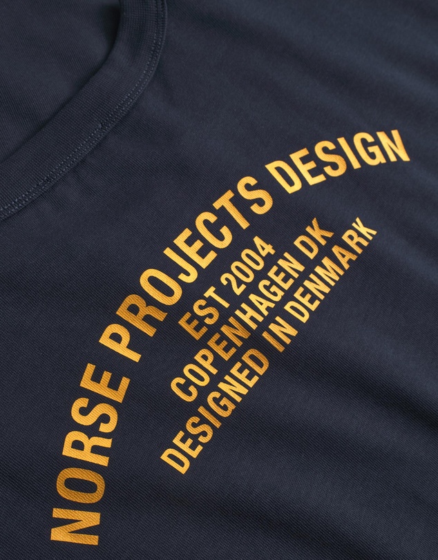 Norse Projects - Simon Organic Arch Print T-Shirt