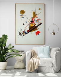 Inka Arthouse - Joyous Ascent by Wassily Kandinsky Art Print