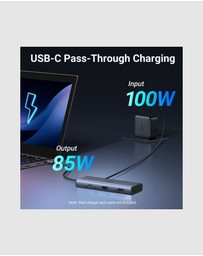 Ugreen - Ugreen 7-in-1 USB C Hub with Dual 4K display