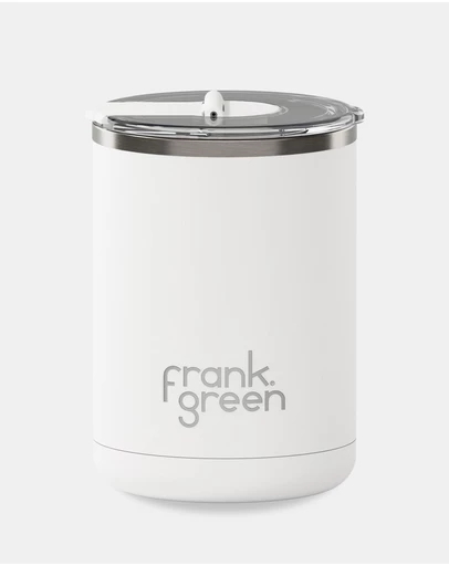 Frank Green - 12oz Ceramic Coffee Cup with Hinged Screw Lid