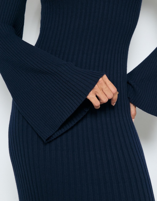 AERE - Tova Organic Cotton Knit Dress